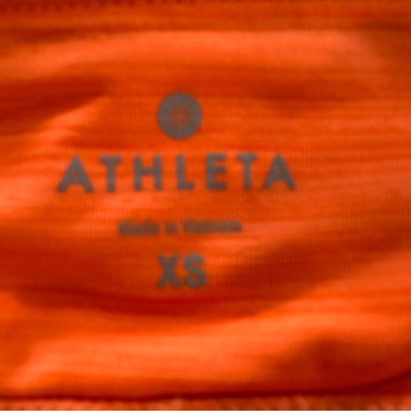 Athleta Swagger Tiered Skirt with Shorts Neon Orange Sz XS - Picture 6 of 14